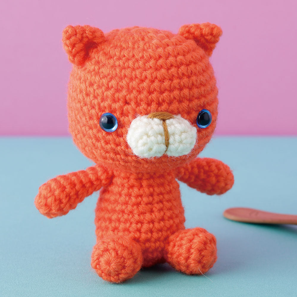 あみぐるみキット】ねこのロッタ – 日本あみぐるみ協会