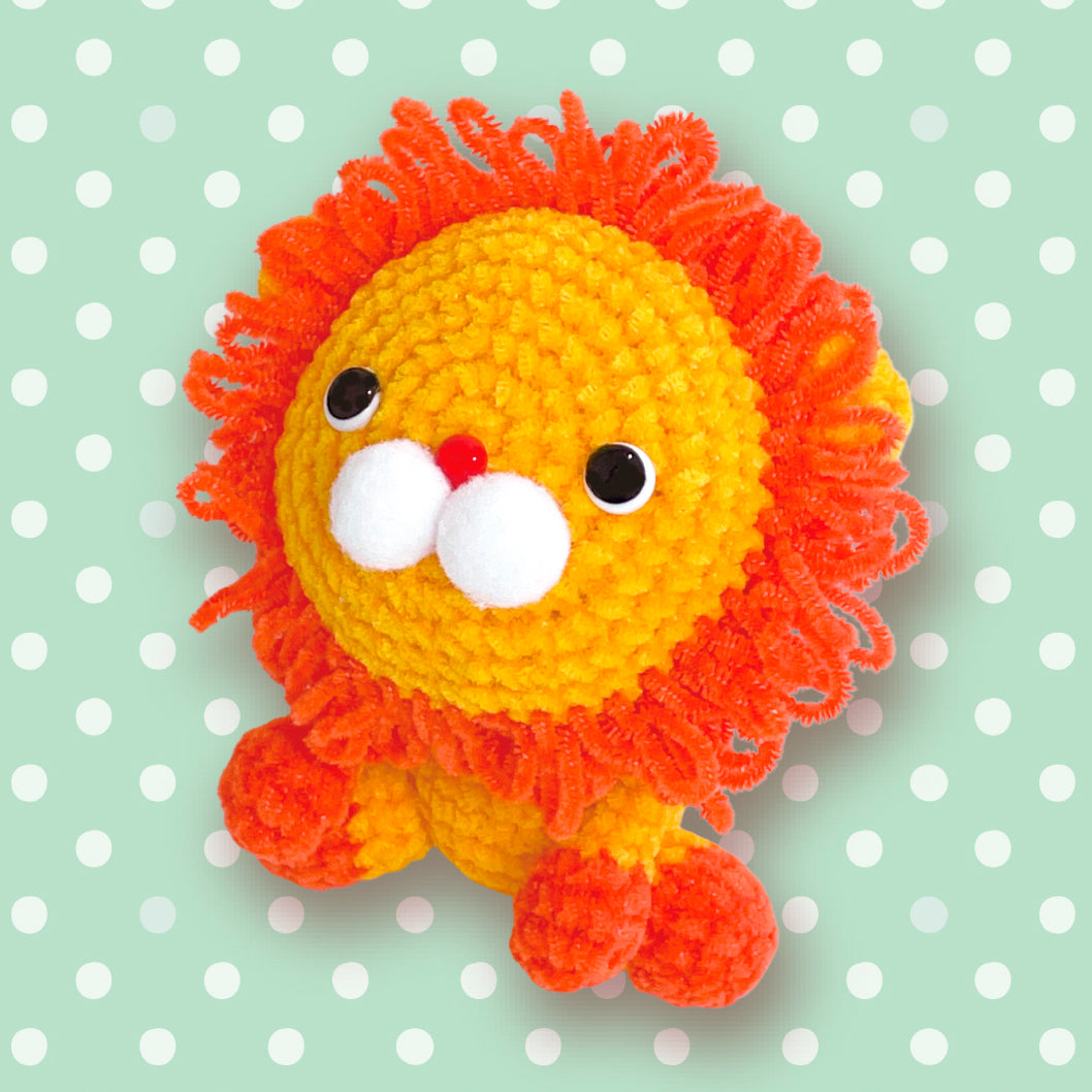 【あみぐるみキット】ライオンのヘンリー