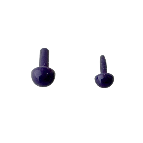 【目玉パーツ】さしこみタイプ　グレープ