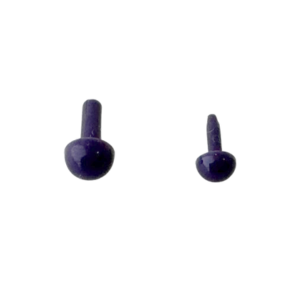 【目玉パーツ】さしこみタイプ　グレープ