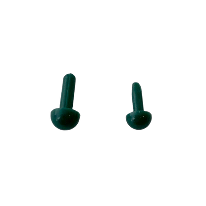 【目玉パーツ】さしこみタイプ　フォレストグリーン