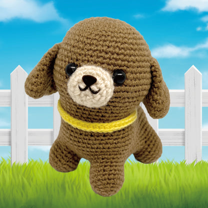 【あみぐるみキット】こいぬのアンディ