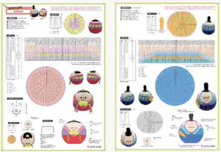 【あみぐるみキット】おひなさま